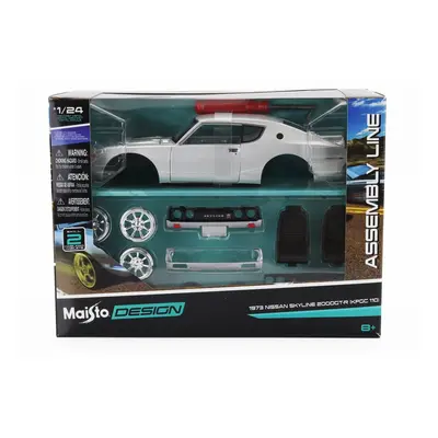 Maisto Nissan Skyline 2000 Gt-r (kpgc110) Coupe 1973 1:24 Silver