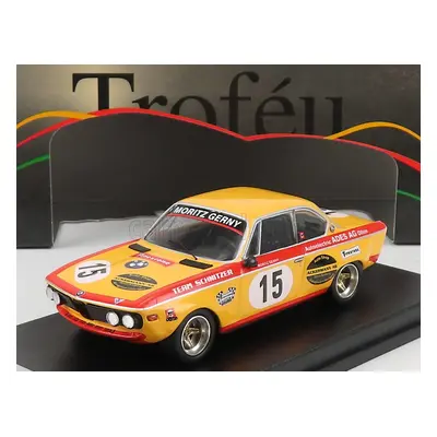 Trofeu BMW 2800cs N 15 4h Monza 1973 M.dupont - P.blancpain 1:43 Oranžová Červená