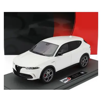 Bbr-models Alfa romeo Tonale Veloce Plug-in Hybrid 2023 - Con Vetrina - With Showcase 1:18 Bianc