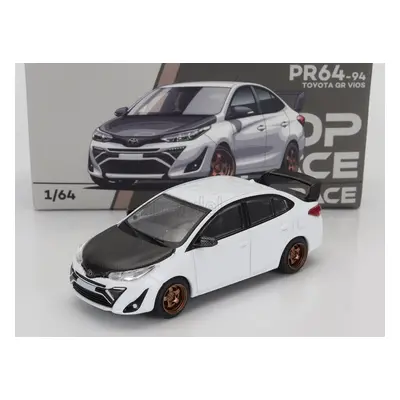 Pop-race-limited Toyota Vios Gr 2022 1:64 Bílá Černá