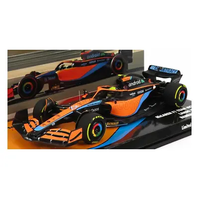 Minichamps Mclaren F1 Mcl36 Team Mclaren N 4 Bahrain Gp 2022 Lando Norris 1:43 Oranžová Světle 