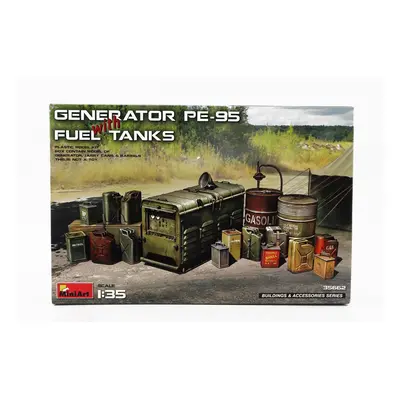 Miniart Accessories Generator Pe-95 With Fuel Tanks 1:35 /