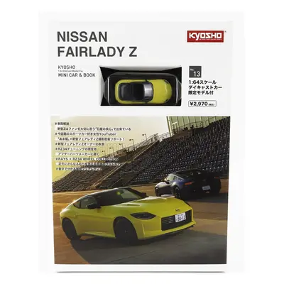 Kyosho Nissan Fairlady Z Coupe 2023 1:64 Žlutá Černá