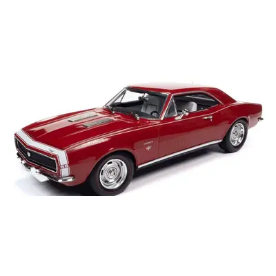 Autoworld Chevrolet Camaro Ss/rs Hemmings Coupe 1967 1:18 Červená Bílá