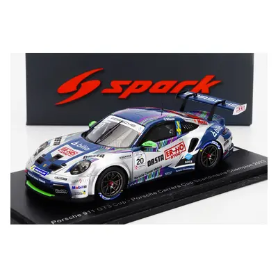 Spark-model Porsche 911 992 Gt3 Cup N 20 Porsche Carrera Cup Scandinavia Champion 2023 Ola Nilss