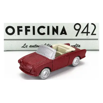 Officina-942 Siata Amica 56 Spider (base Fiat 600) 1956 1:76 Red