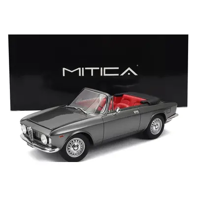 Mitica Alfa romeo Giulia 1600 Gtc Cabriolet Open 1964 – Interior Red 1:18 Grigio Met - Šedá