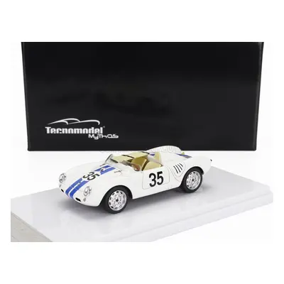 Tecnomodel Porsche 550a Team Ed Hugus N 35 24h Le Mans 1957 E.hugus - C.g.de Beaufort 1:43 Bílá 