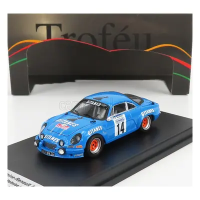 Trofeu Renault Alpine A110 14 Tour Auto De La Reunion 1975 J.p.beltoise - J.p.aujoulet 1:43 Blue