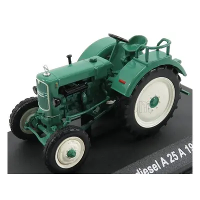 Edicola MAN Ackerdiesel A25a Tractor 1956 - Con Vetrina - With Showcase 1:43 Zelená Bílá