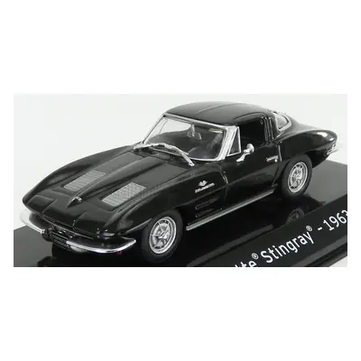 Edicola Chevrolet Corvette Stingray 1963 - Con Vetrina - With Showcase 1:43 Black