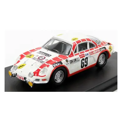 Trofeu Renault Alpine A110 N 69 Tour De Belgique 1971 H.delbar - C.collaer 1:43 Bílá Červená