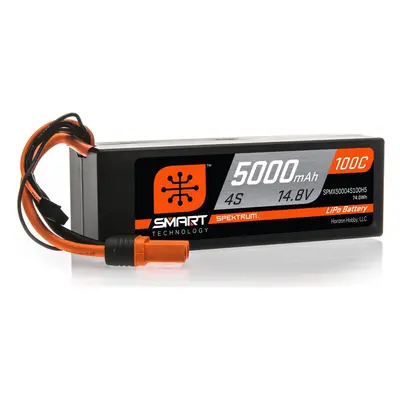 Spektrum Smart LiPo 14.8V 5000mAh 100C HC IC5