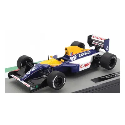 Edicola Williams F1 Fw14b Renault N 6 Season 1992 Riccardo Patrese 1:43 Modrá Žlutá Bílá