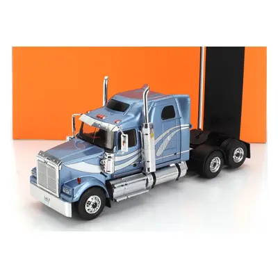 Ixo-models Western star 4900 Tractor Truck 3-assi 1997 1:43 Modrá Met Šedá