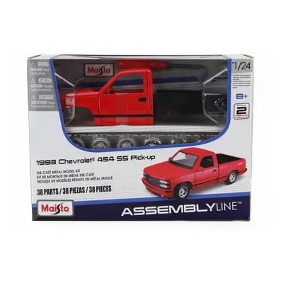 Maisto Chevrolet 454 Ss Pick-up 1993 1:24 Red