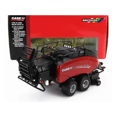 Britains Case-ih Trailer Ln434 Large Baler - 1:32 Červená Černá