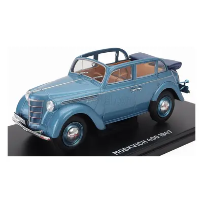 Edicola Moskvitch 400 Cabriolet 1947 1:24 Blue Met