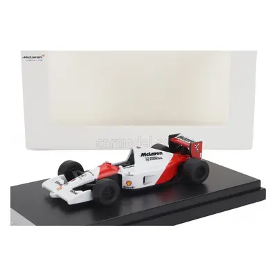 Lcd-model Mclaren F1 Mp4/6 Honda N 1 World Champion Season 1991 Ayrton Senna 1:64 Červená Bílá