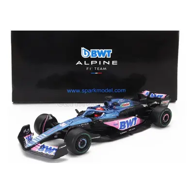 Spark-model Alpine F1 A523 Team Bwt Alpine N 31 Season 2023 Esteban Ocon 1:64 Modrá Růžová