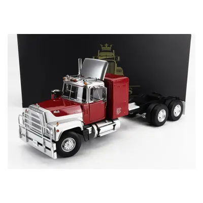 Road-kings Mack Rl700l Tractor Truck 3-assi 1974 1:18 Červená Stříbrná