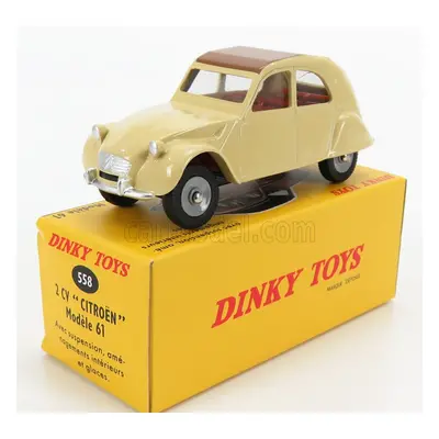 Edicola Citroen 2cv 1965 1:43 Krémově Hnědá