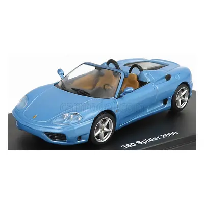 Edicola Ferrari 360 Spider 2000 1:43 Světle Modrá Met