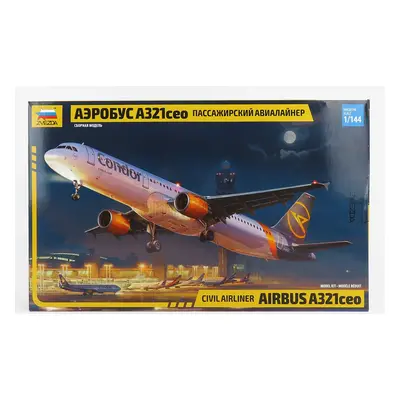 Zvezda Airbus Airbus A321ceo Airplane Civil Airliner 2002 1:144 /