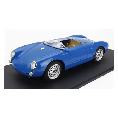 Schuco Porsche 550a Spider 1954 - Con Vetrina - With Showcase 1:12 Blue