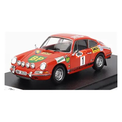 Trofeu Porsche 911l Coupe N 1 Rally Sweden 1970 R.peterson - S.o.svedberg 1:43 Red