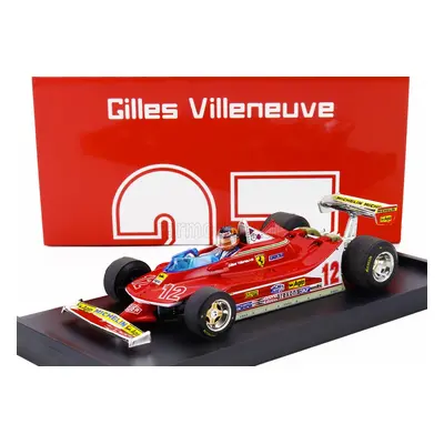 Brumm Ferrari F1 312t4 N 12 2nd Gp French Gp 1979 Gilles Villeneuve - With Driver Figure 1:43 R