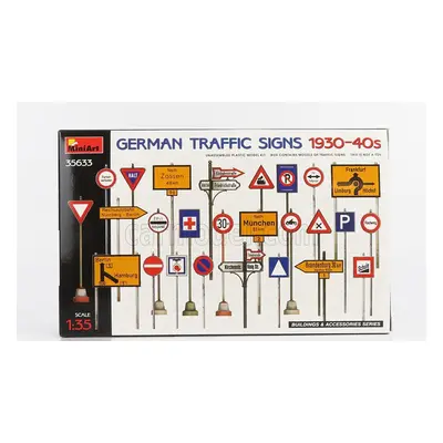 Miniart Accessories Segnali Stradali - German Traffic Signs 1930-1940 1:35 /