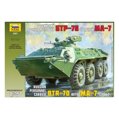 Zvezda BTR-70 s věží MA-7 (1:35)