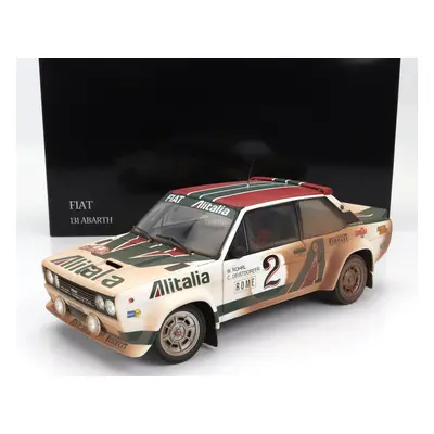 Kyosho Fiat 131 Abarth Alitalia (dirty And Night Version) N 2 4th Rally Montecarlo 1978 Walter R