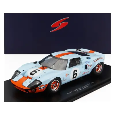 Spark-model Ford usa Gt40 4.9l V8 Team Jw Automotive Engineering N 6 Winner 24h Le Mans 1969 Jac