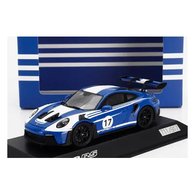 Spark-model Porsche 911 992 Gt3 Rs N 17 Racing Coupe 2023 1:43 Modrá Bílá