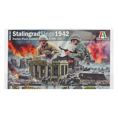 Italeri Accessories Diorama - War Battle Set Stalingrad - Tractor Plant Assault 1942 1:72 /