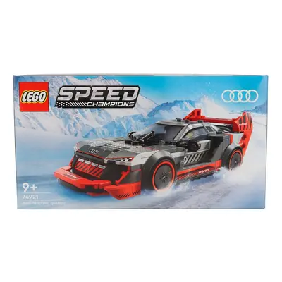 Lego Audi Lego Speed Champion - S1 E-tron Quattro 2023 - 274 Pezzi - 274 Pcs 1:24 Šedá Černá