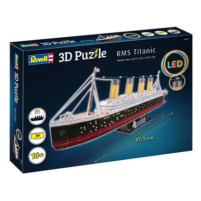 Revell 3D Puzzle - RMS Titanic s LED osvětlením