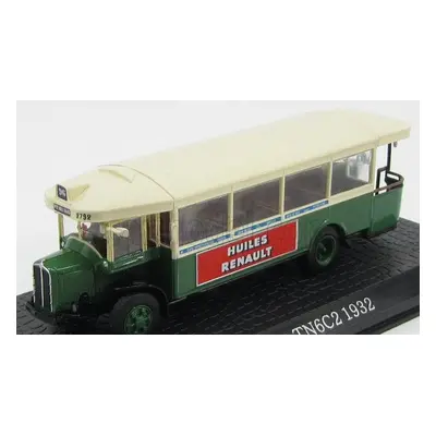 Edicola Renault Tn6c2 Autobus Pte Des Lilas 1932 - Damage Display Box 1:72 Zelená Bílá