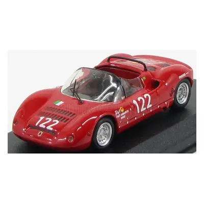 Best-model Fiat Abarth 1000 Spider N 122 Targa Florio 1969 Calascibetta - Ferlito 1:43 Red