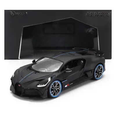 Bburago Bugatti Divo 2018 - 50th Anniversary Bburago 1:18 Matně Černá Uhlíková Vlákna