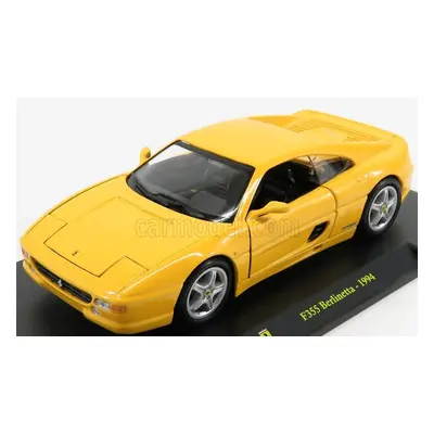 Edicola Ferrari F355 Berlinetta 1994 - Con Vetrina - With Showcase 1:24 Žlutá