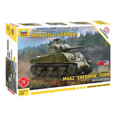 Zvezda M4 A2 (75mm) Sherman (1:72)