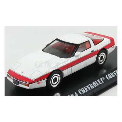 Greenlight Chevrolet Corvette C4 The A-team 1984 1:43 Bílá Červená