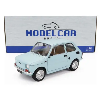 Mcg Fiat 126 1972 1:18 Světle Modrá