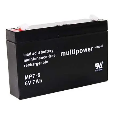 Pb akumulátor MULTIPOWER 6V/7,0Ah