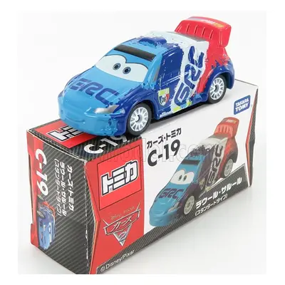 Tomica Walt disney Pixar Cars - Raoul Caroul 1:64 Modrá Bílá Červená