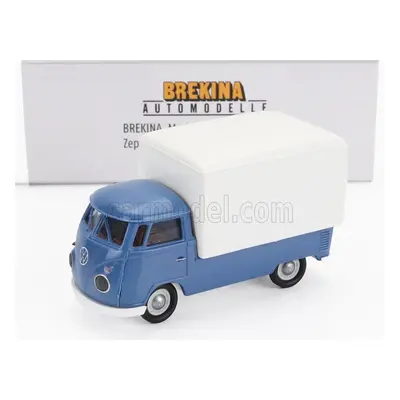 Brekina plast Volkswagen T1b Pick-up Telonato 1960 1:87 Modrá Bílá