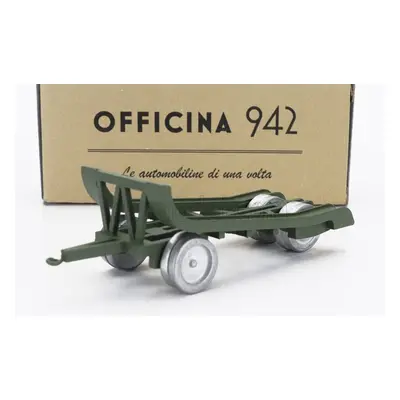 Officina-942 Trailer Rimorchio Viberti Trasporto Carro M13/m14 1942 1:76 Vojenská Zelená